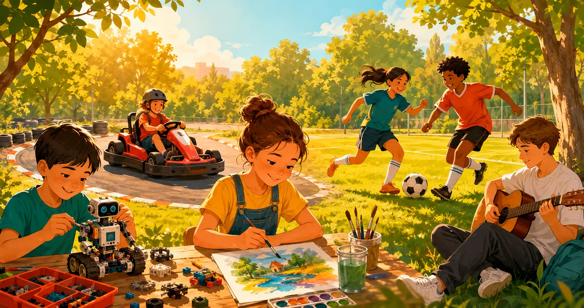 Как провести летние каникулы с пользой для детей 6–16 лет — идеи и советы