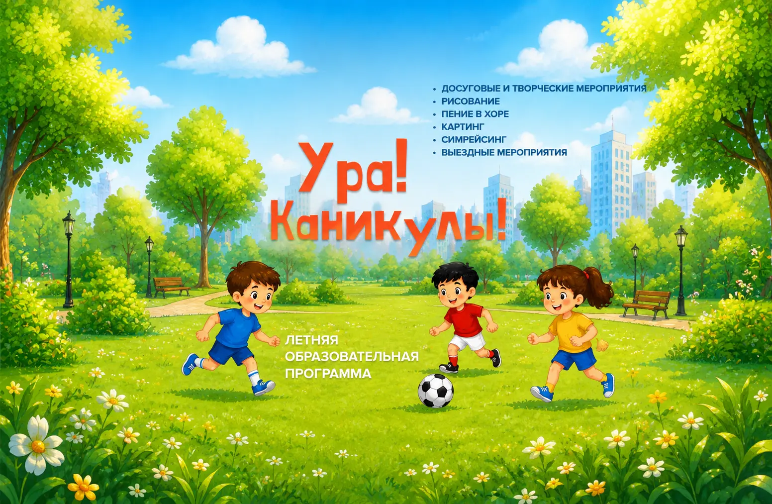 Ура! Каникулы! - Лето 2026